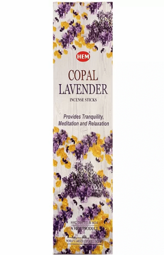 Encens HEM Copal & Lavande 20g -Protection-Pureté